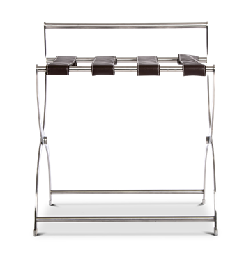 Lucca stainless steel luggage rack +
