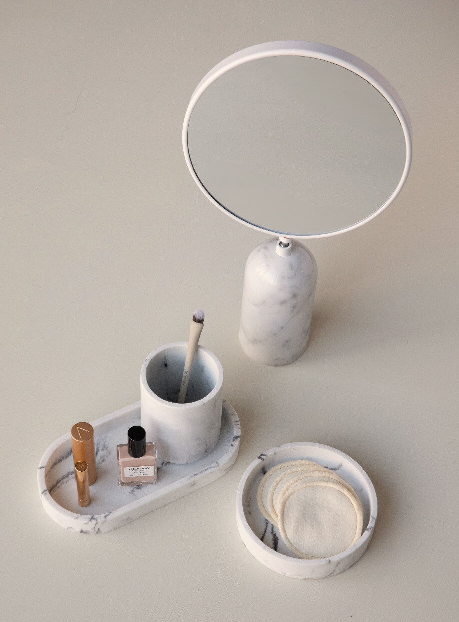       PARKER MIRROR WHITE