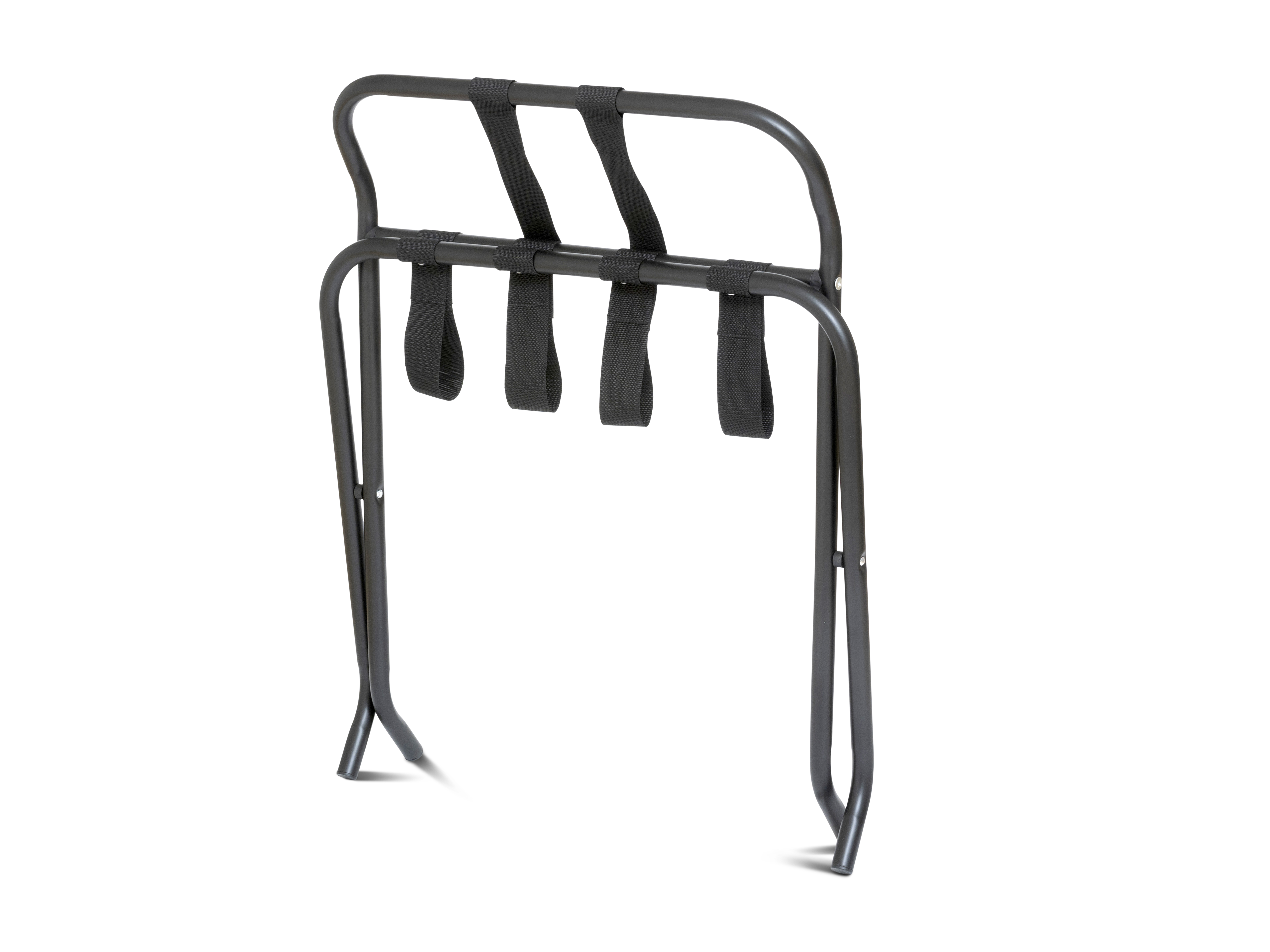 Mary luggage rack II black with back rest