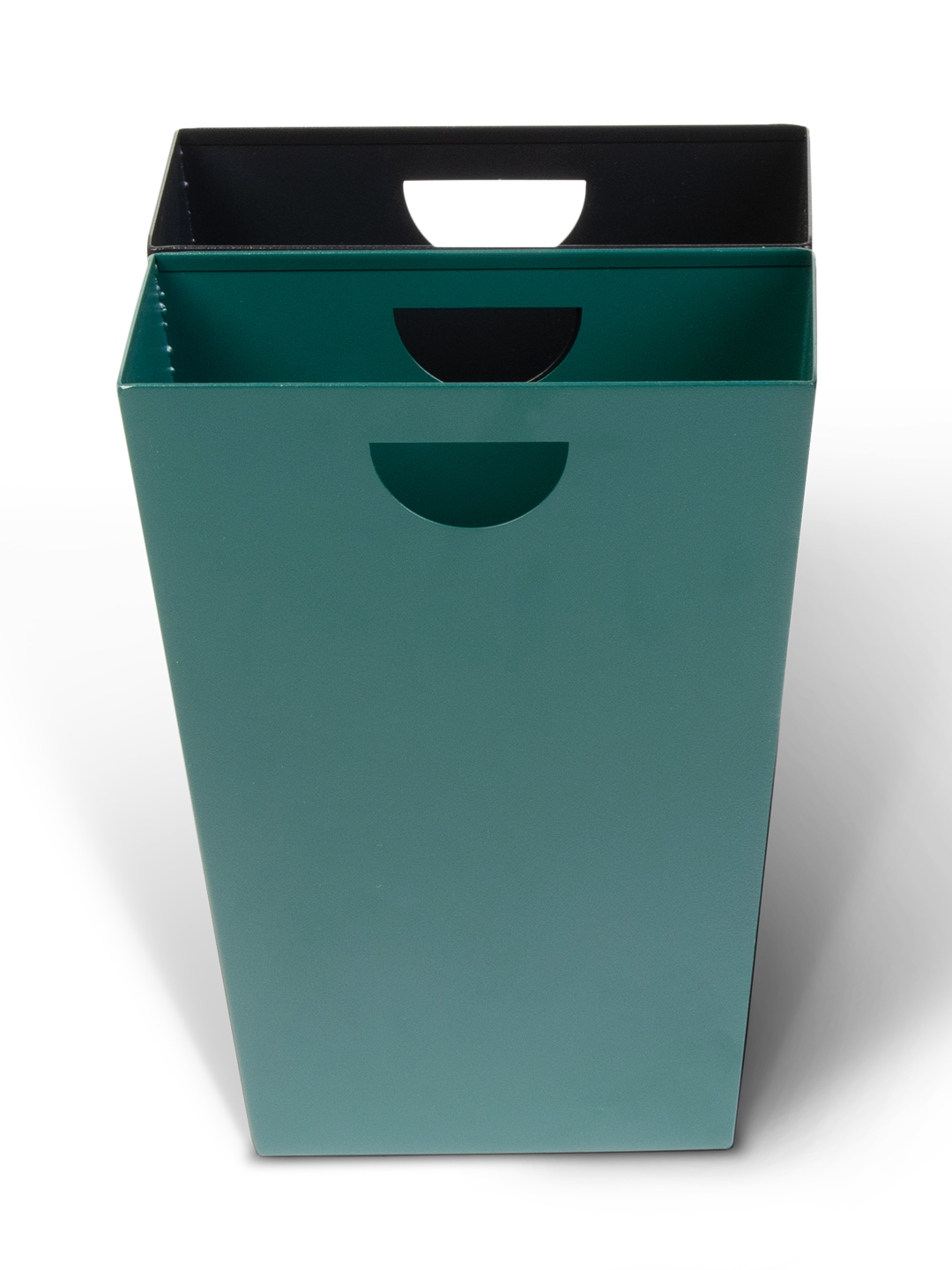 Palma Square bin Black 