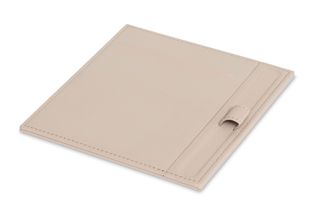 Augustine natural note pad holder