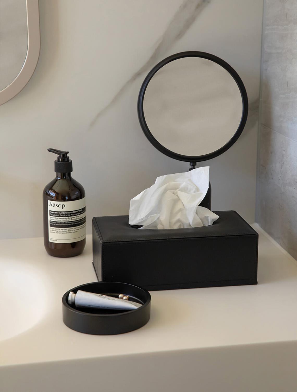 Kaba Tissue box Black - Tissue boxes