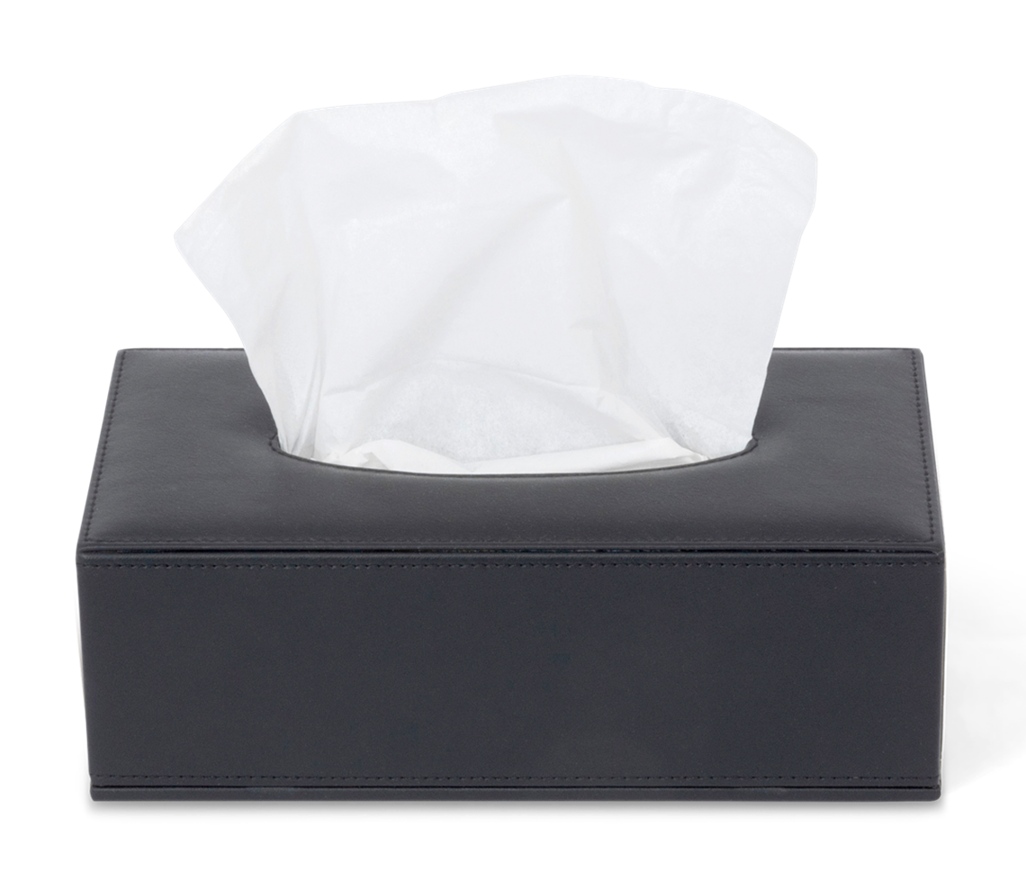 Tissue Box 2 Kaba Tissue box Black - Tissue boxes - Bentley