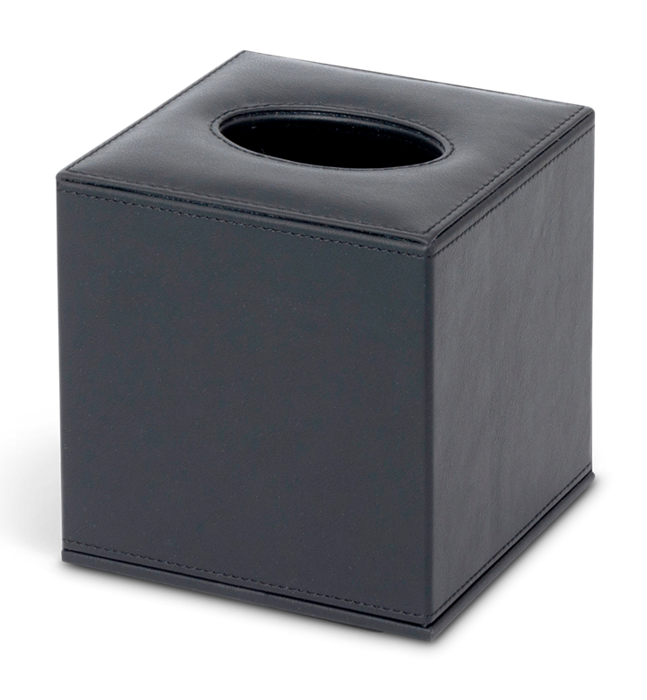Manam Tissue box Black