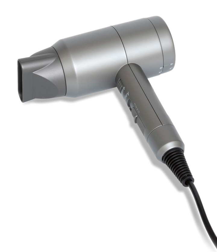 Calima hair dryer with ionisation