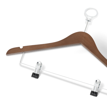 Graham Hanger with pin and clips Walnut