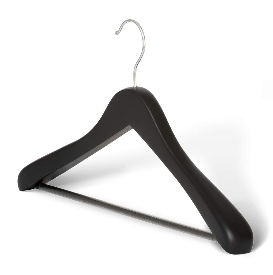 Edward Hanger with hook and bar Black
