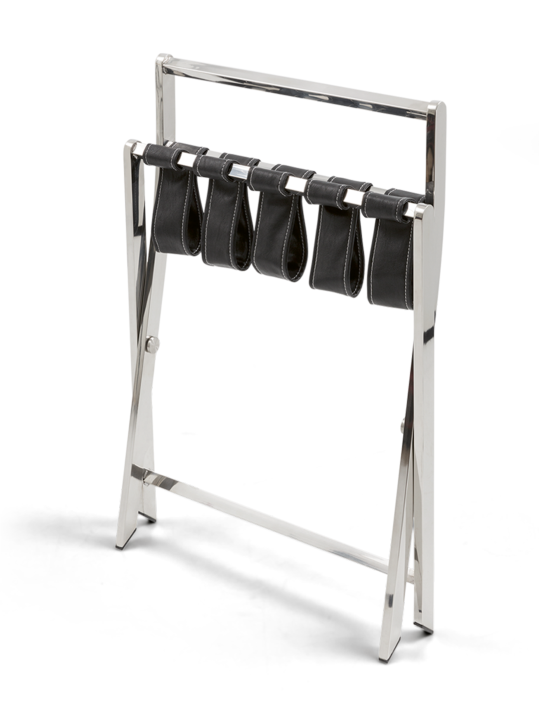Modena robust luggage rack chrome