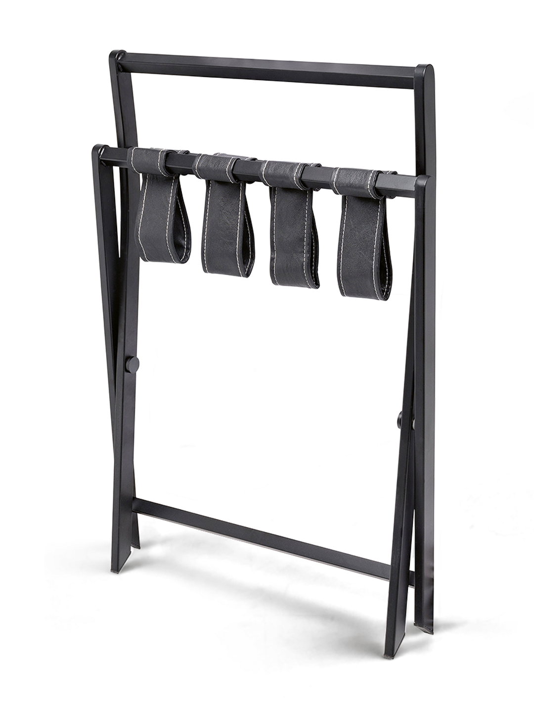 Modena robust luggage rack black