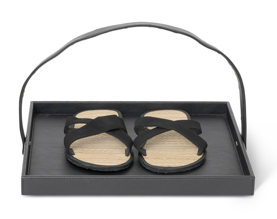 Flores Turndown tray Black