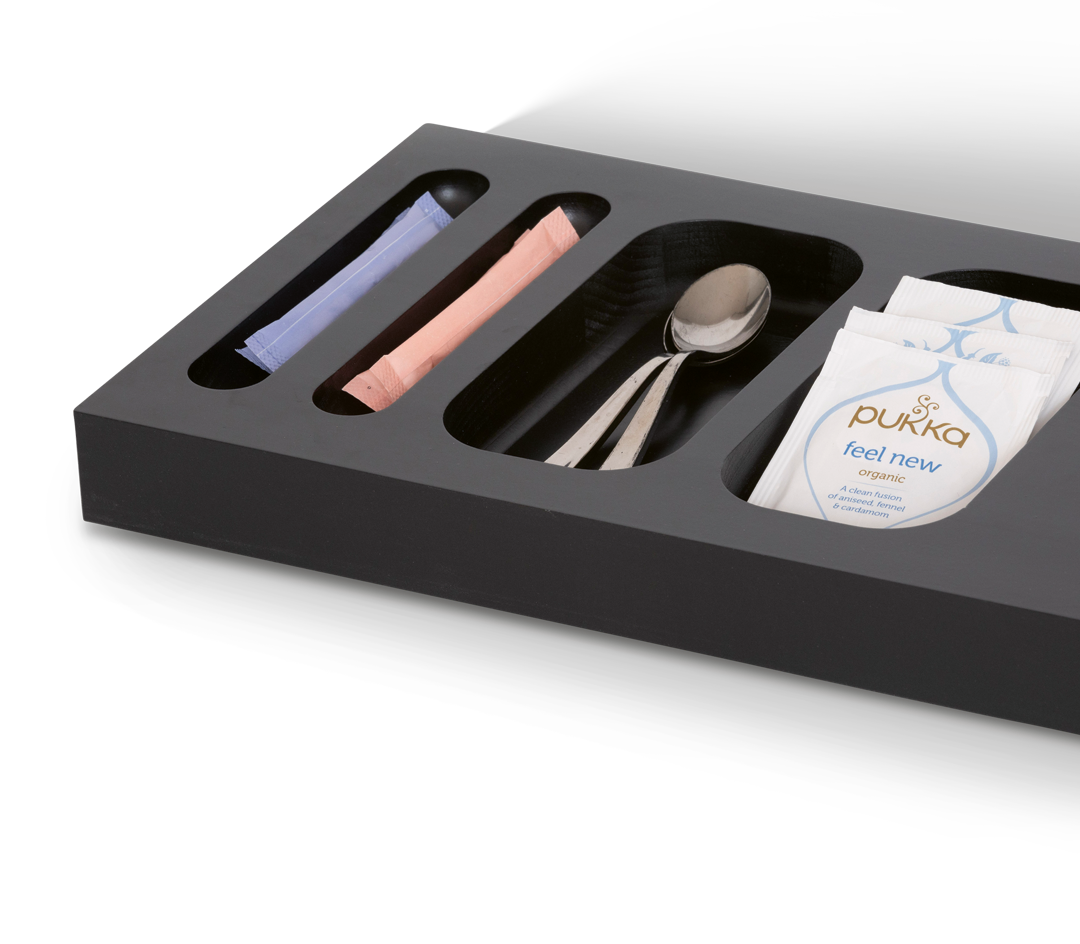 Xanthic Welcome tray Black
