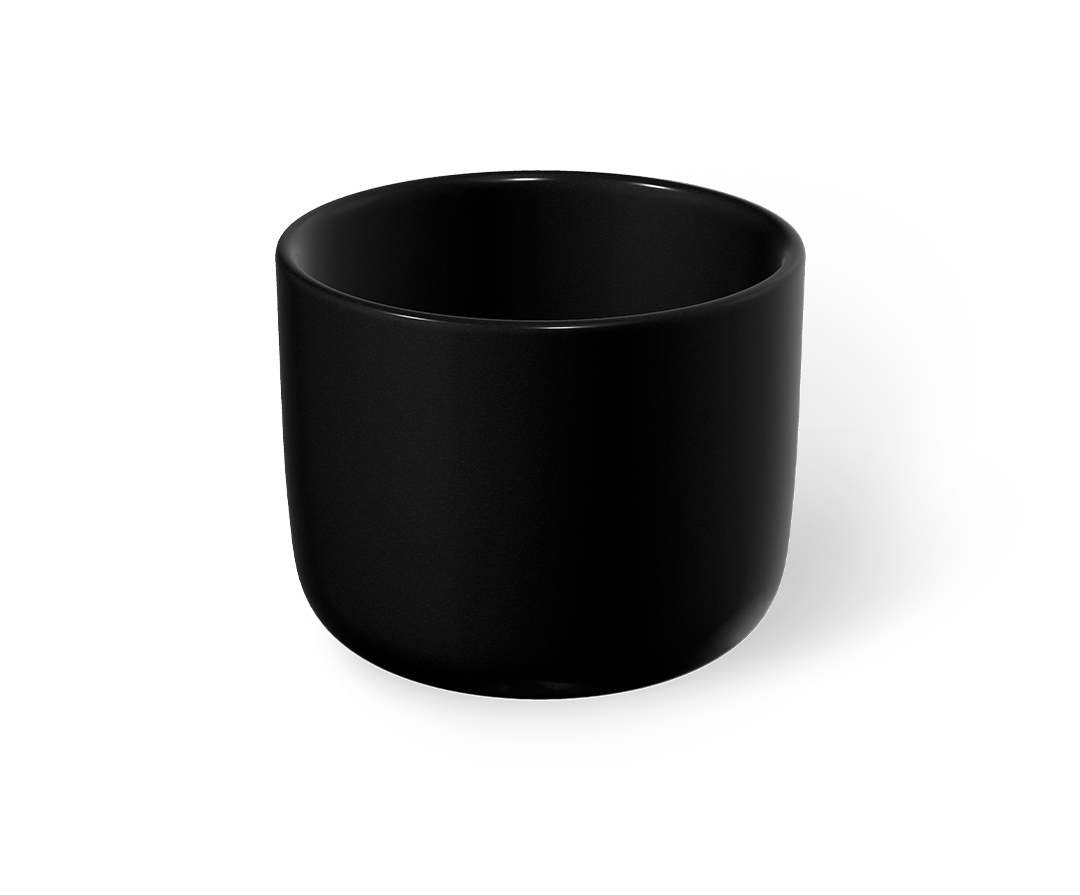 Perle mug Black