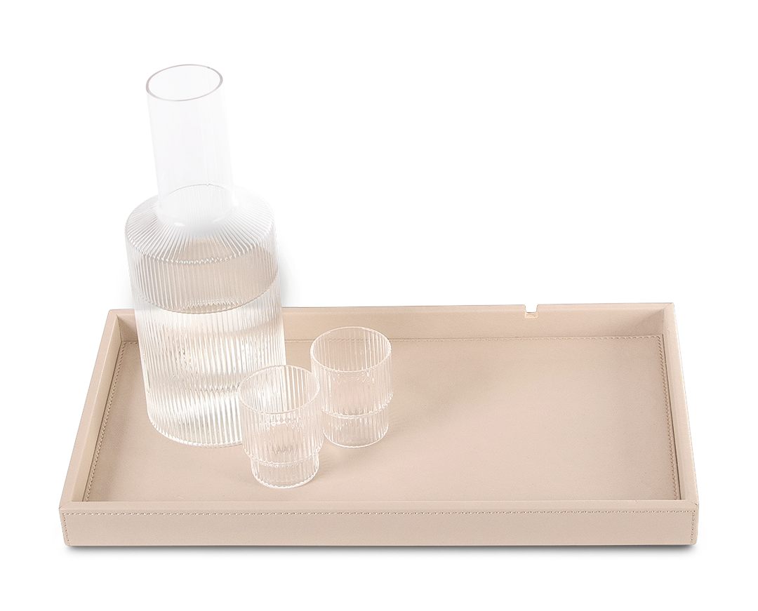Etna Natural Welcome tray rectangular