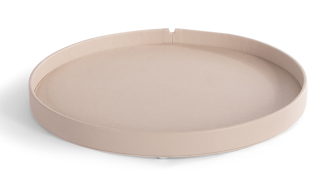 Maroa Natural Welcome tray round