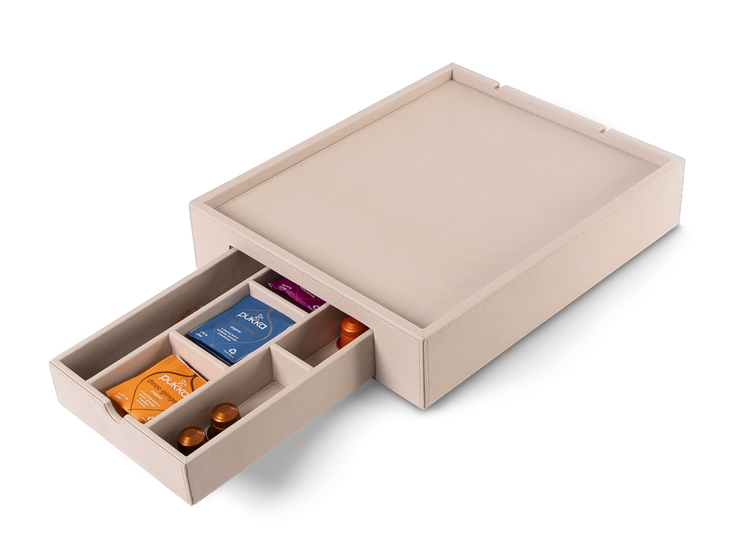 Stromboli Willkommens-Tablett Natural