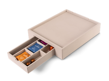 Stromboli Natual Welcome tray with drawer