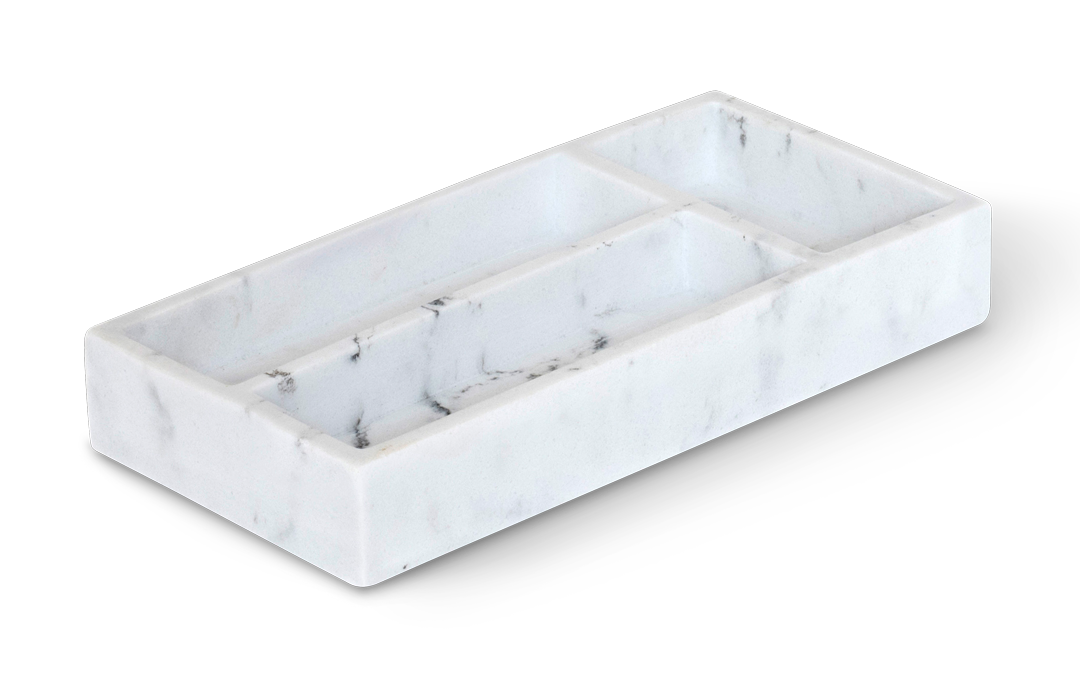Ipala amenity tray resin rectangular