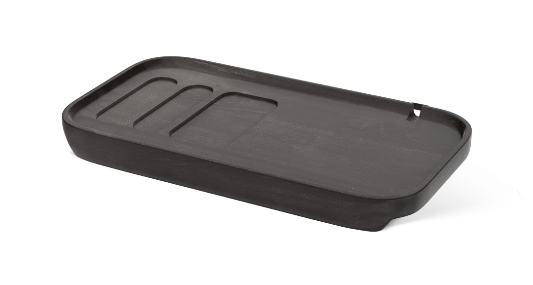 Ligna welcome tray Black